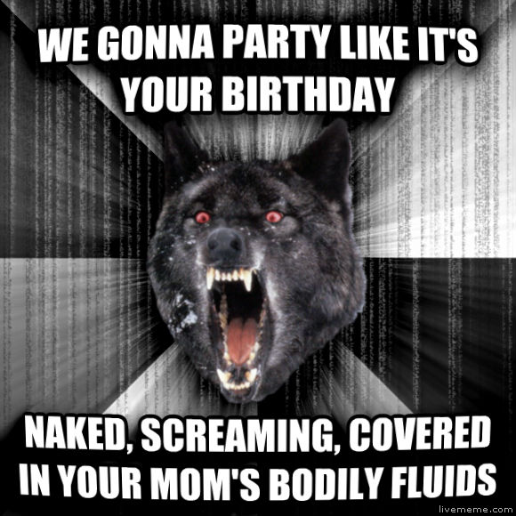 insanity wolf doesn't f*ck around
