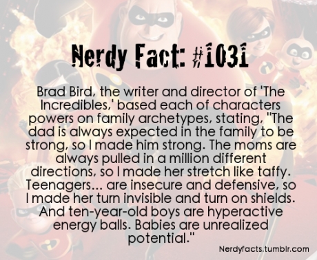 The Incredibles...just a stereotypical family