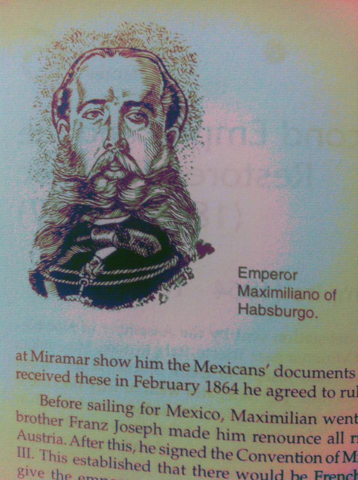 Found Nicolas Cage in a Mexican history textbook