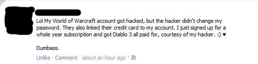 wonder what the face of the hacker looks like when he realized...
