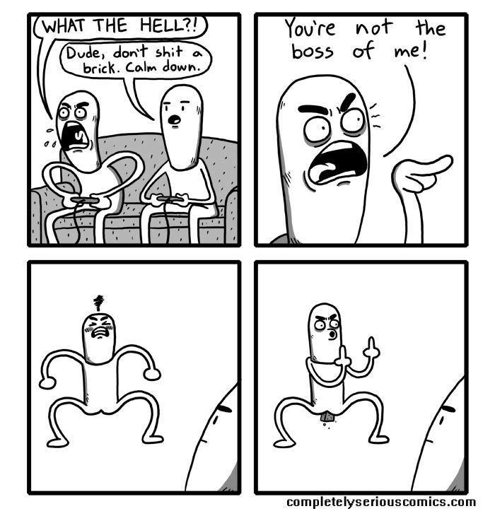 Because *** you, that's why!
