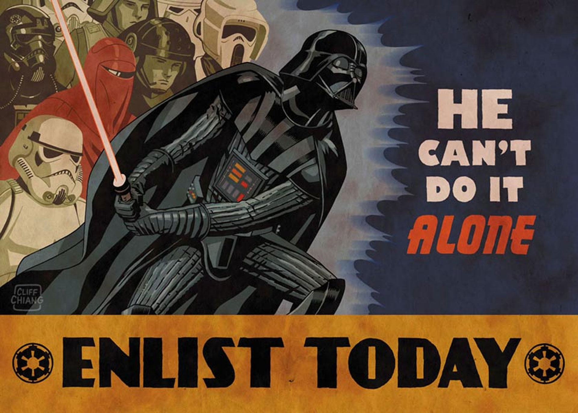 The Empire knows how to recruit.