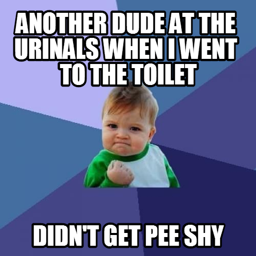 Totally peed