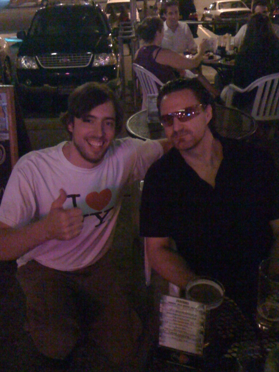 Was drunk. Wasn't Bono.