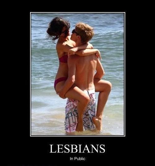 Lesbians... In Public