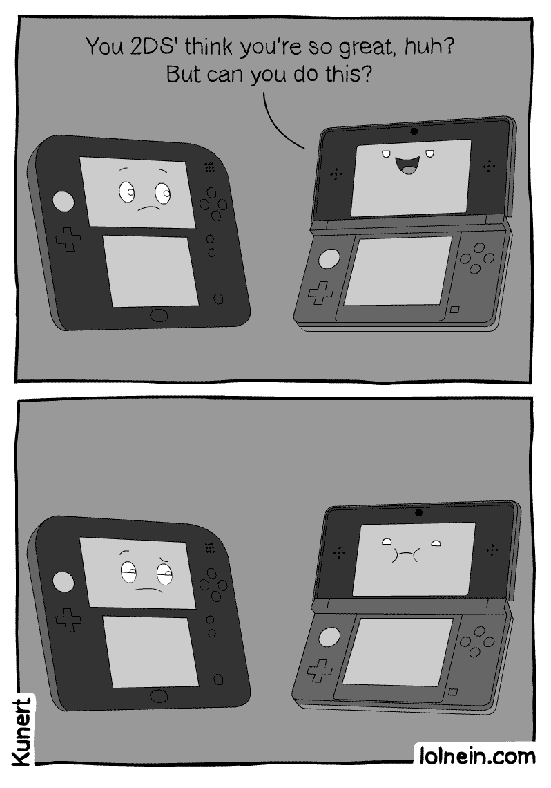 3DS vs. 2DS