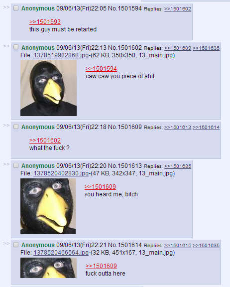 caw caw
