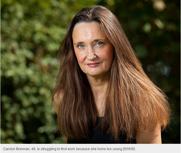 Model struggles to find work because her face is too young.