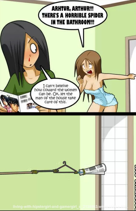 I always thought he was a girl with small breast :/