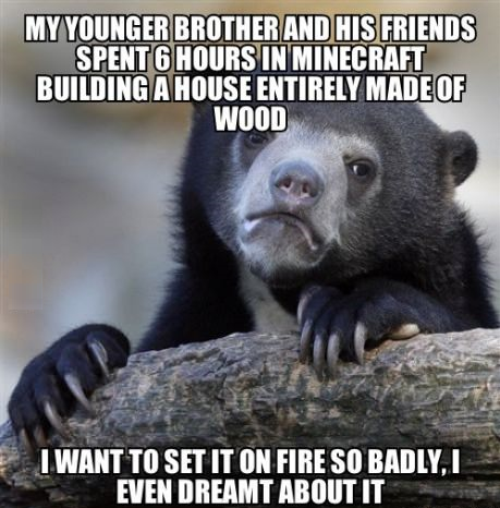Desire burns me