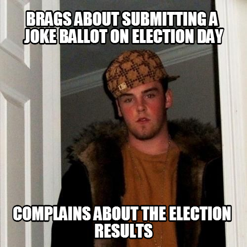 Australia just had an election, have a lot of these.