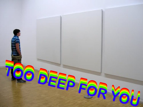 way to deep