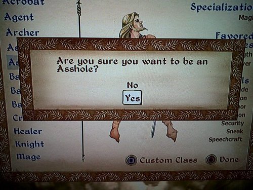 From now on it's a choice.