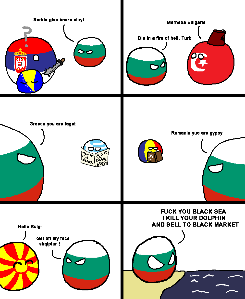 Bulgaria doesn't like its neighbours