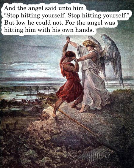 Angels are known ***s.