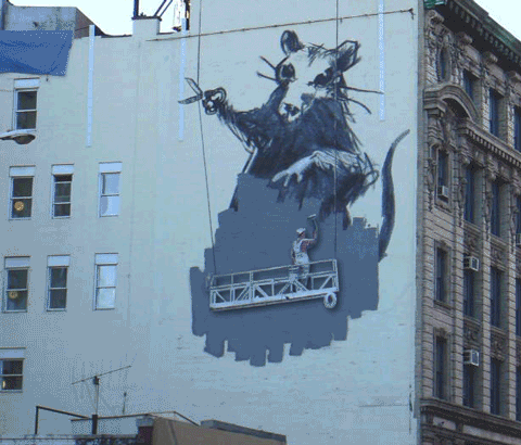 Banksy animated