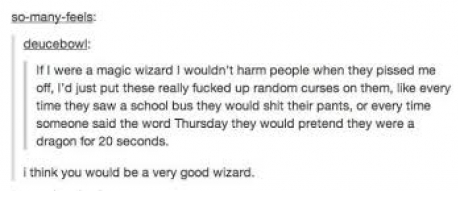 Damn wizards...