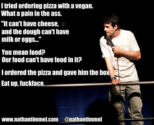Roarrr, I'm a carnivorousman!
