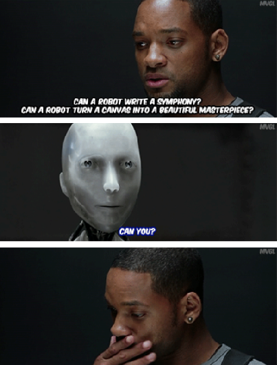 Trying to out-logic a robot