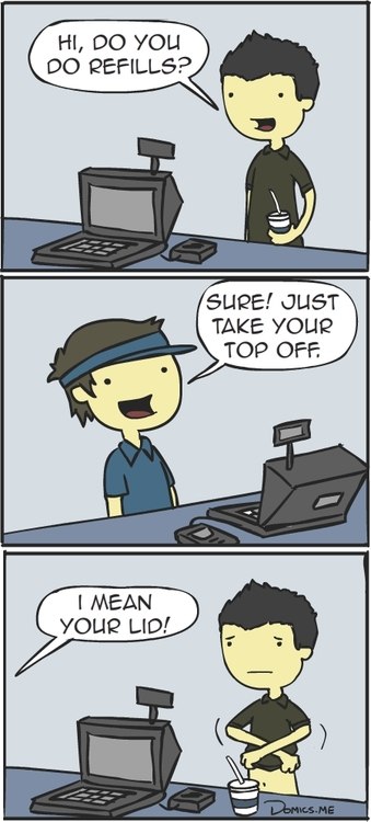 Well it's a fair mistake