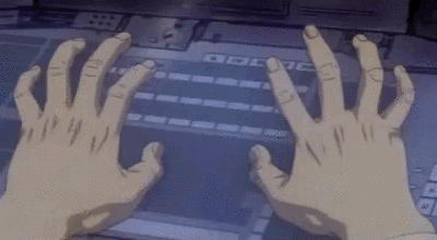 How I feel when I get home and log on to my PC (ghost in the shell)