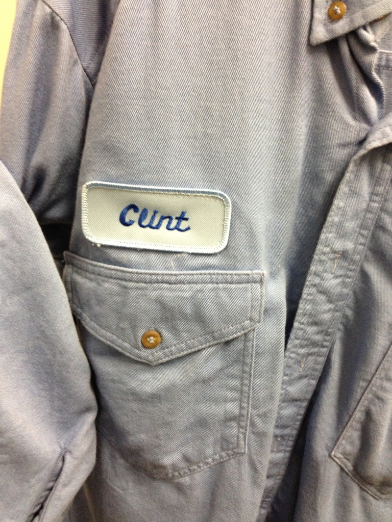 His name is Clint...