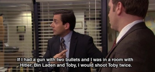 He must hate Toby very much