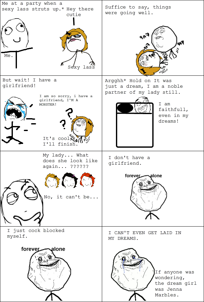 Getting laid in my dreams (Pretty much SFW)
