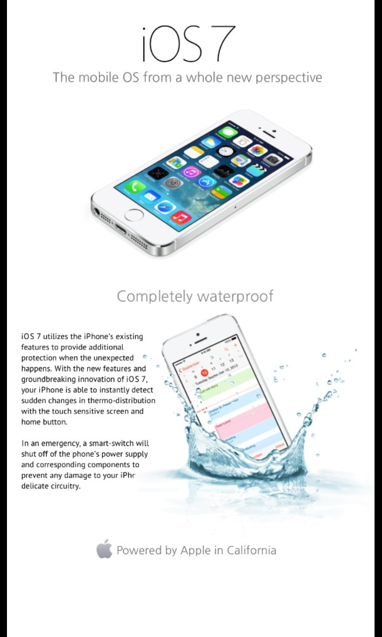 iOS 7 is way too cool