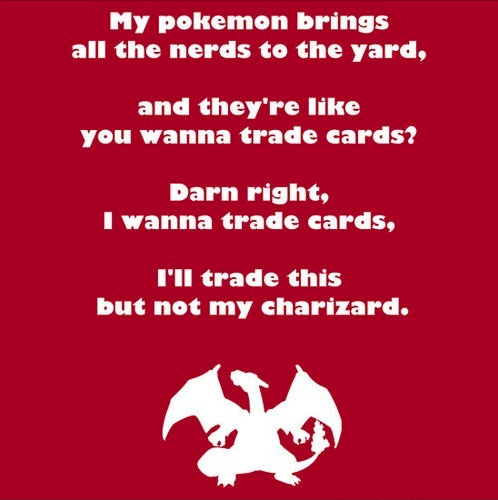 Not my Charizard