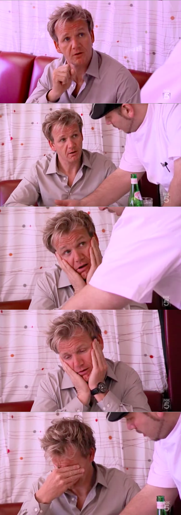 Dat Reaction~ He's ***ing tired of your B.U.L.L.S.H.I.T !!