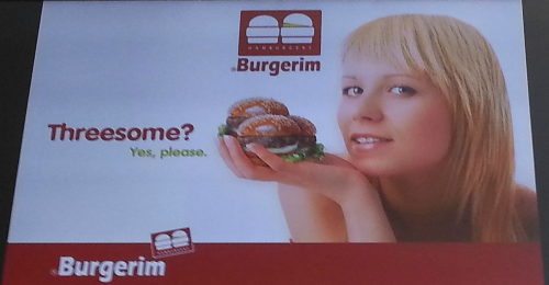 I Would Love to Get Those Burgers