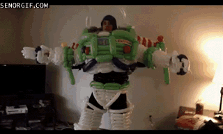 Awesome balloon costume