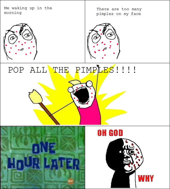 Pop all the pimples!