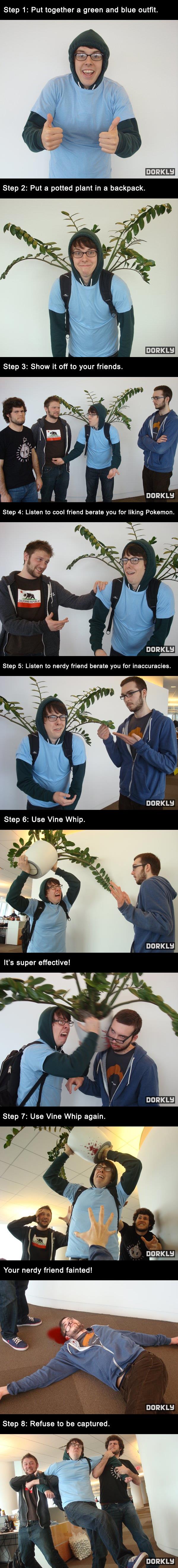 8 Steps to Making a Super Cool Bulbasaur Costume