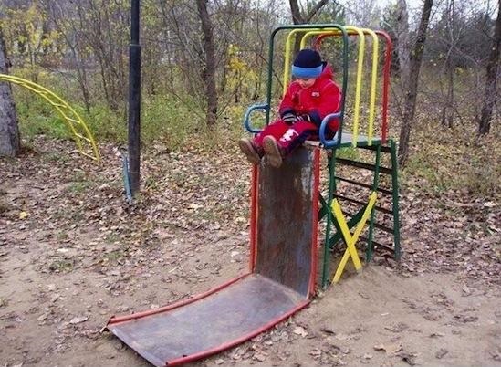 Mother Russia teaches you play hard in your childhood.