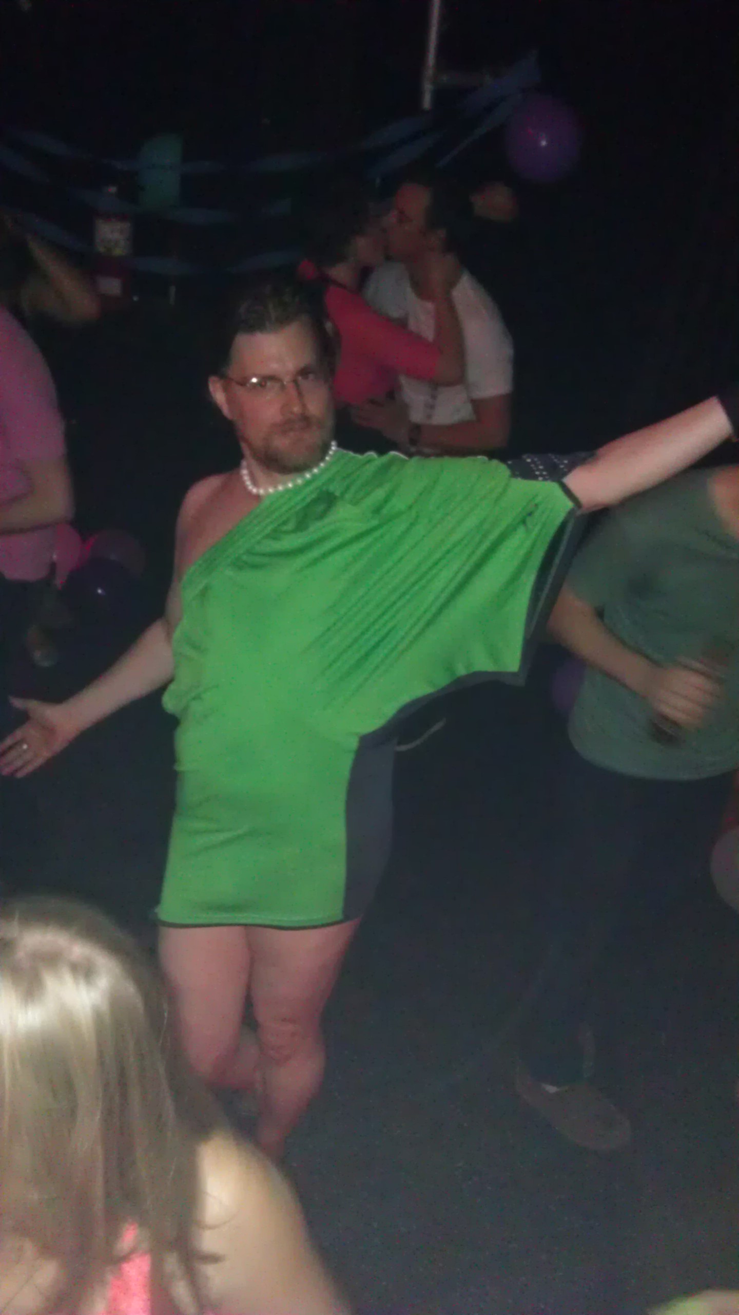 Was at a club last night when I saw this guy.
