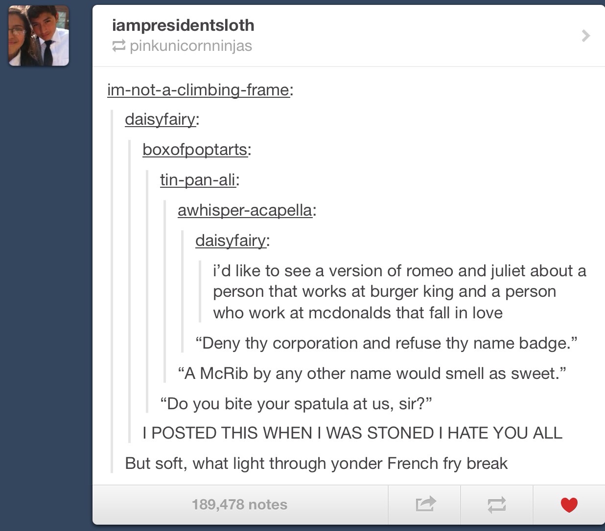 I bite my spatula at thee