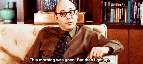 Recovering from a breakup.