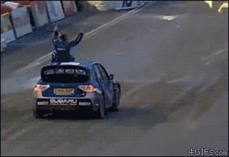 Wait, if I'm up here...who's driving?