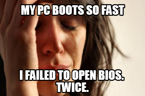 Recently got an SSD..