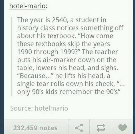 History Class in the future.