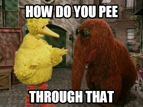 silly big bird, that aint a penis