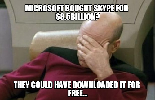 MS bought Skype?