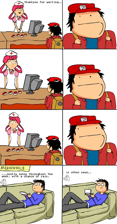 That awkward silence.