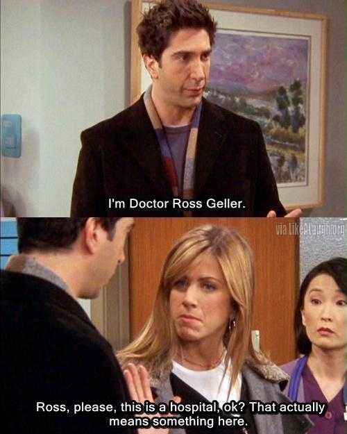 Dr Ross Geller