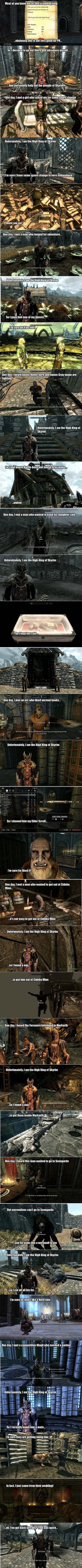 Nicest guy in all of Skyrim, may Talos bless you.