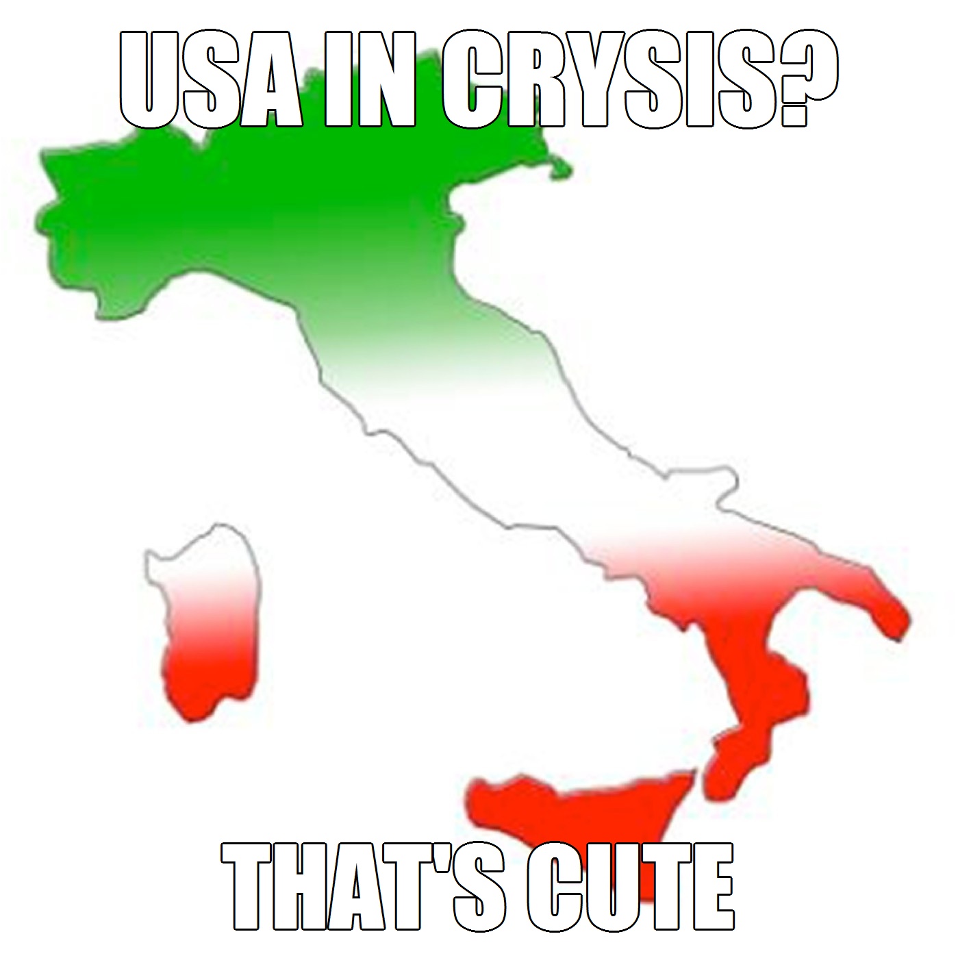 I'm Italian, and this is silly for me