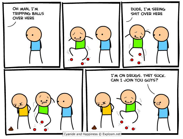 Good Old Cyanide  Happiness Teaching Us That Drugs Are -8060