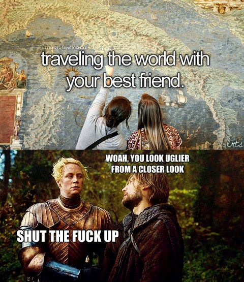 It is funny because she is ugly.